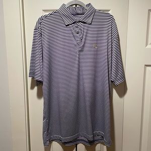 Rhoback Performance Golf Shirt- “The Reauxback” Size Large
